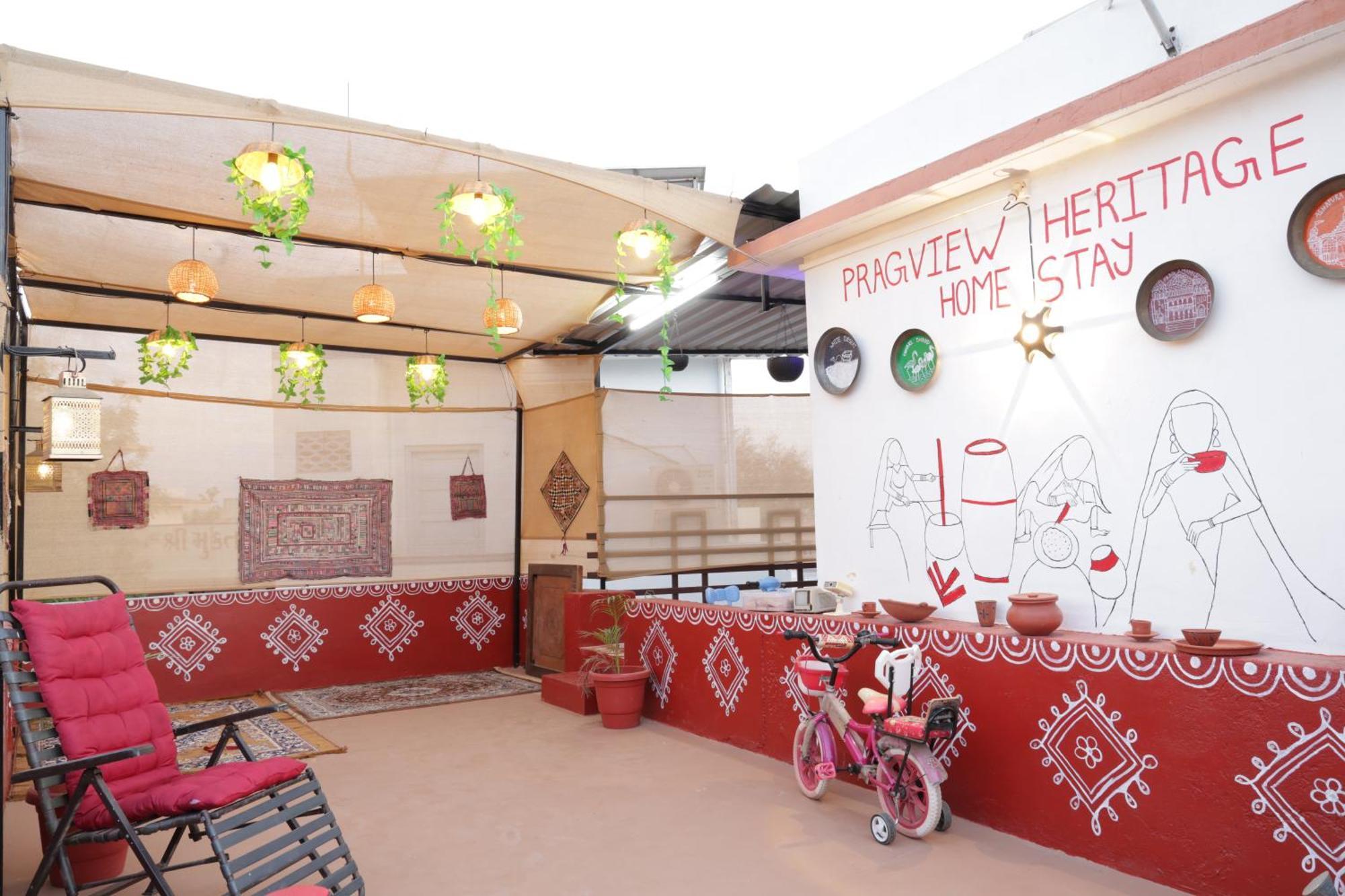 Prag View Heritage Homestay Bhuj Eksteriør bilde